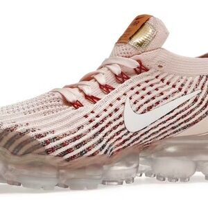 Nike Air VaporMax Flyknit 3 Sunset Tint Women’s Size 9 Sneakers Pink Shoes